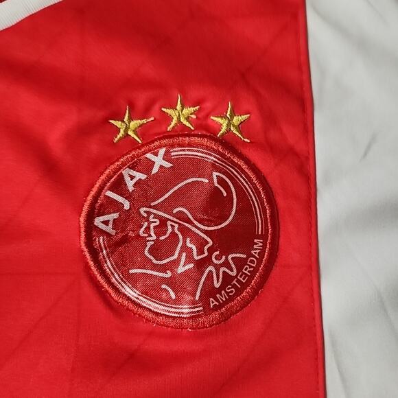 De Jong #9 Adidas AFC Ajax Home Jersey Amsterdam Men’s Size M Climacool - Picture 2 of 5